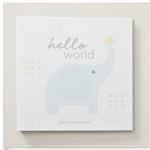 Indigobaby Baby Memory Book, Hello World